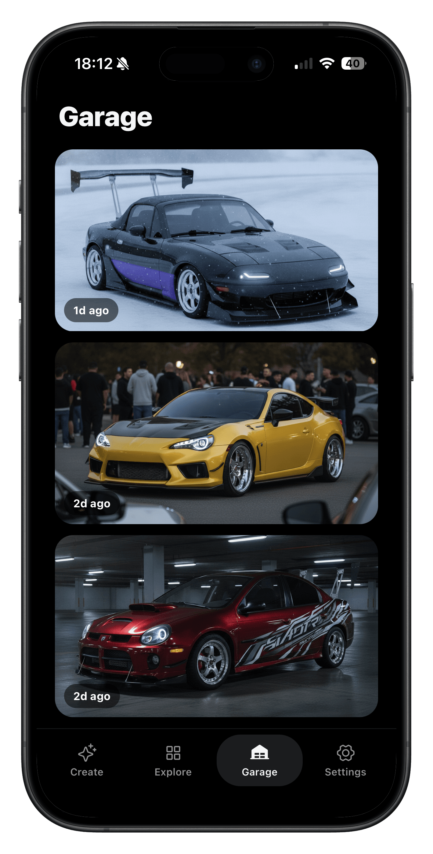 Tuner — écran 3